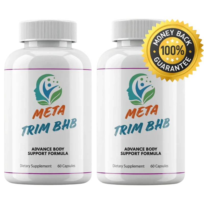 Meta Trim BHB Weight Management Supplement Bottle (2 Bottle / 60 Day Pack)
