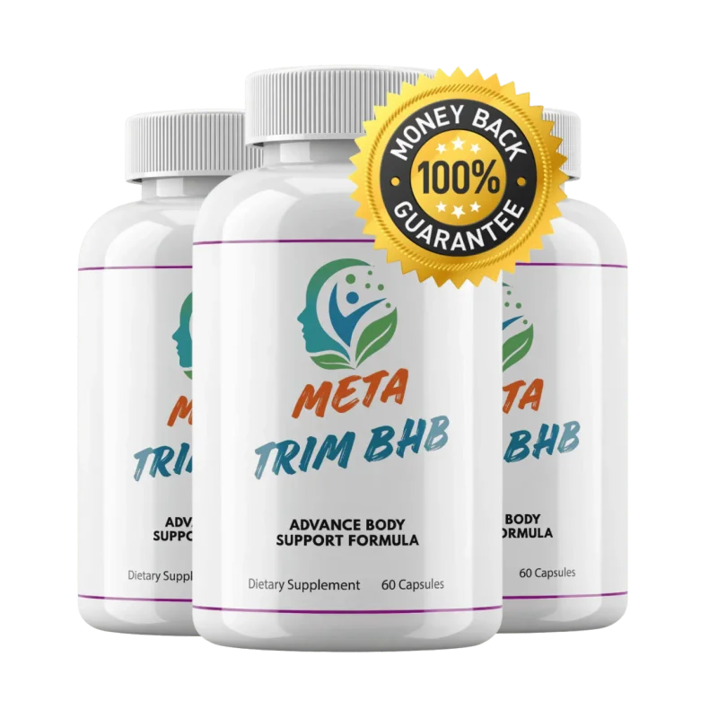 Meta Trim BHB Weight Management Supplement Bottle (3 Bottle / 90 Day Pack)